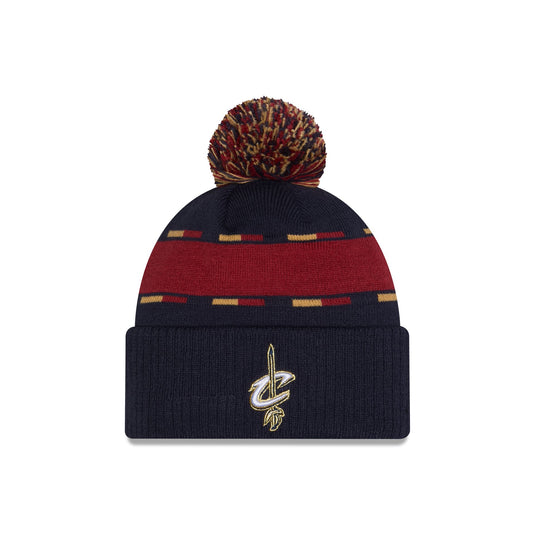 Cleveland Cavaliers 2025 Classic Edition Pom Knit Hat - New Era Cap