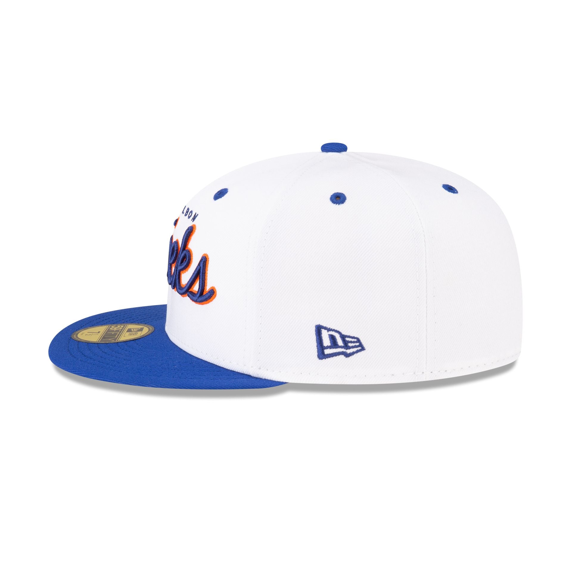 Malbon x New York Knicks White 59FIFTY Fitted Hat
