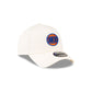 Malbon x New York Knicks Chrome White 9FORTY A-Frame Snapback Hat