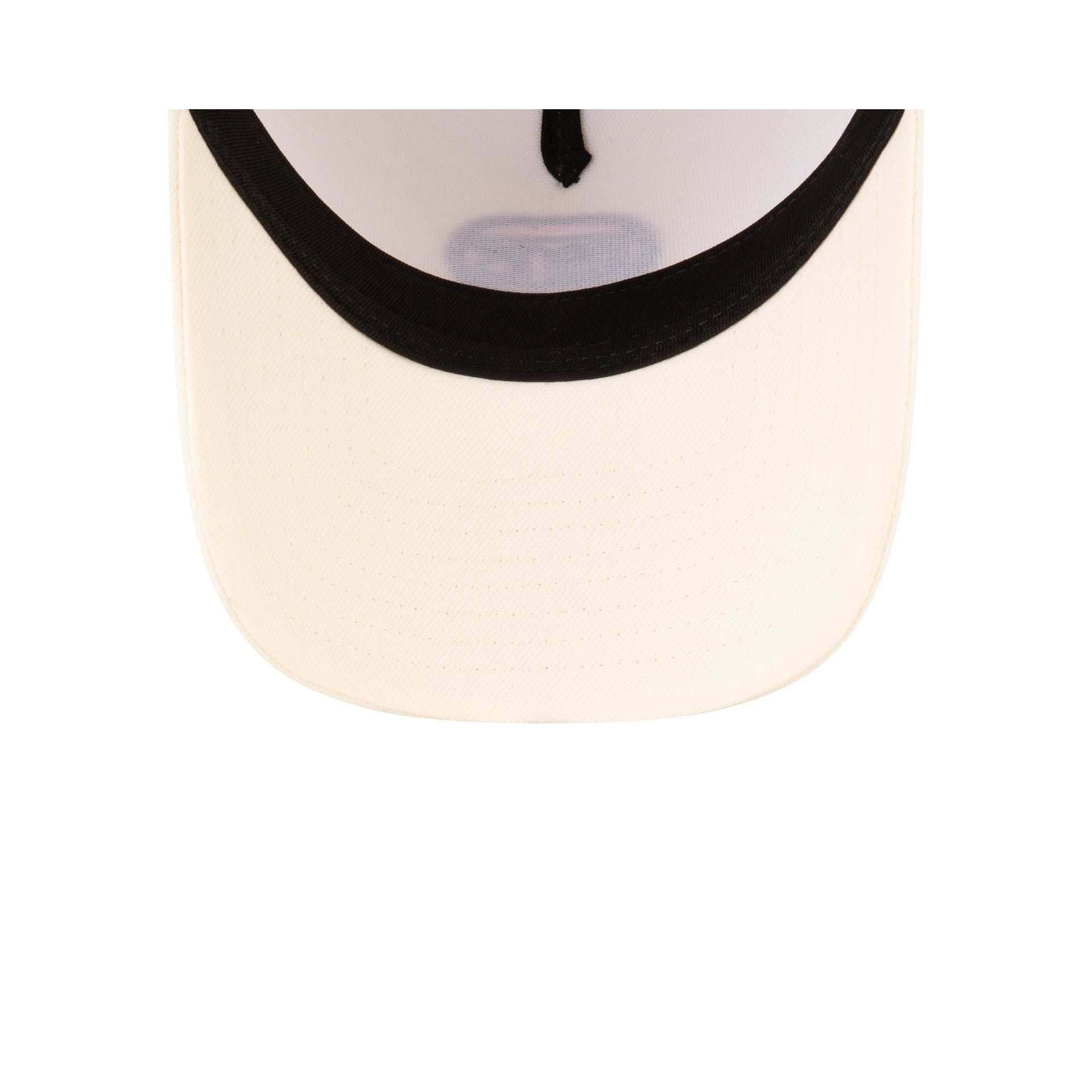 Malbon x New York Knicks Chrome White 9FORTY A-Frame Snapback Hat