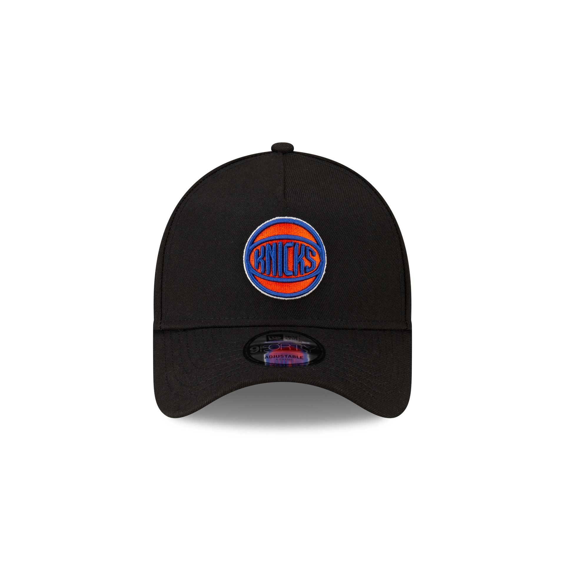 Malbon x New York Knicks Black 9FORTY A-Frame Snapback Hat – New