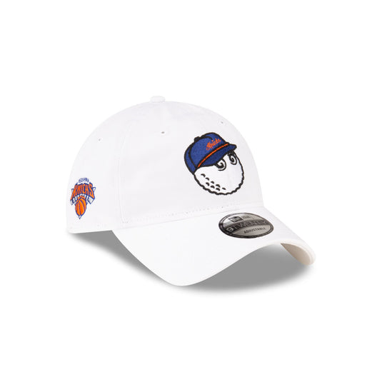 Malbon x New York Knicks White 9TWENTY Adjustable Hat - New Era Cap
