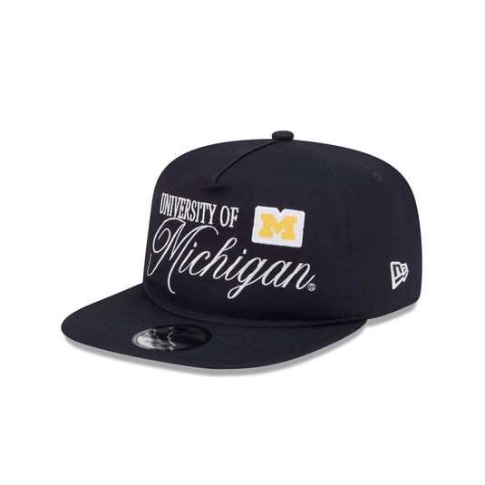 Michigan Wolverines Script 19TWENTY Snapback Hat - New Era Cap