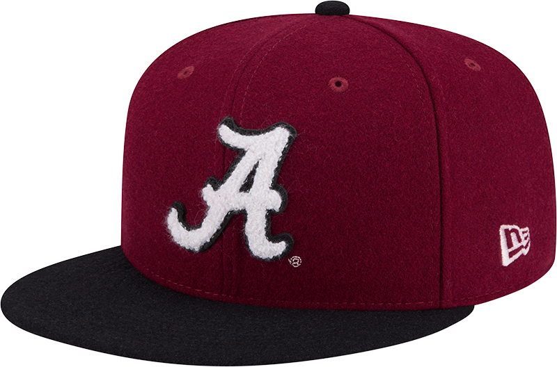 Alabama Crimson Tide Melton Wool 59FIFTY Fitted Hat