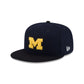 Michigan Wolverines Melton Wool 59FIFTY Fitted Hat