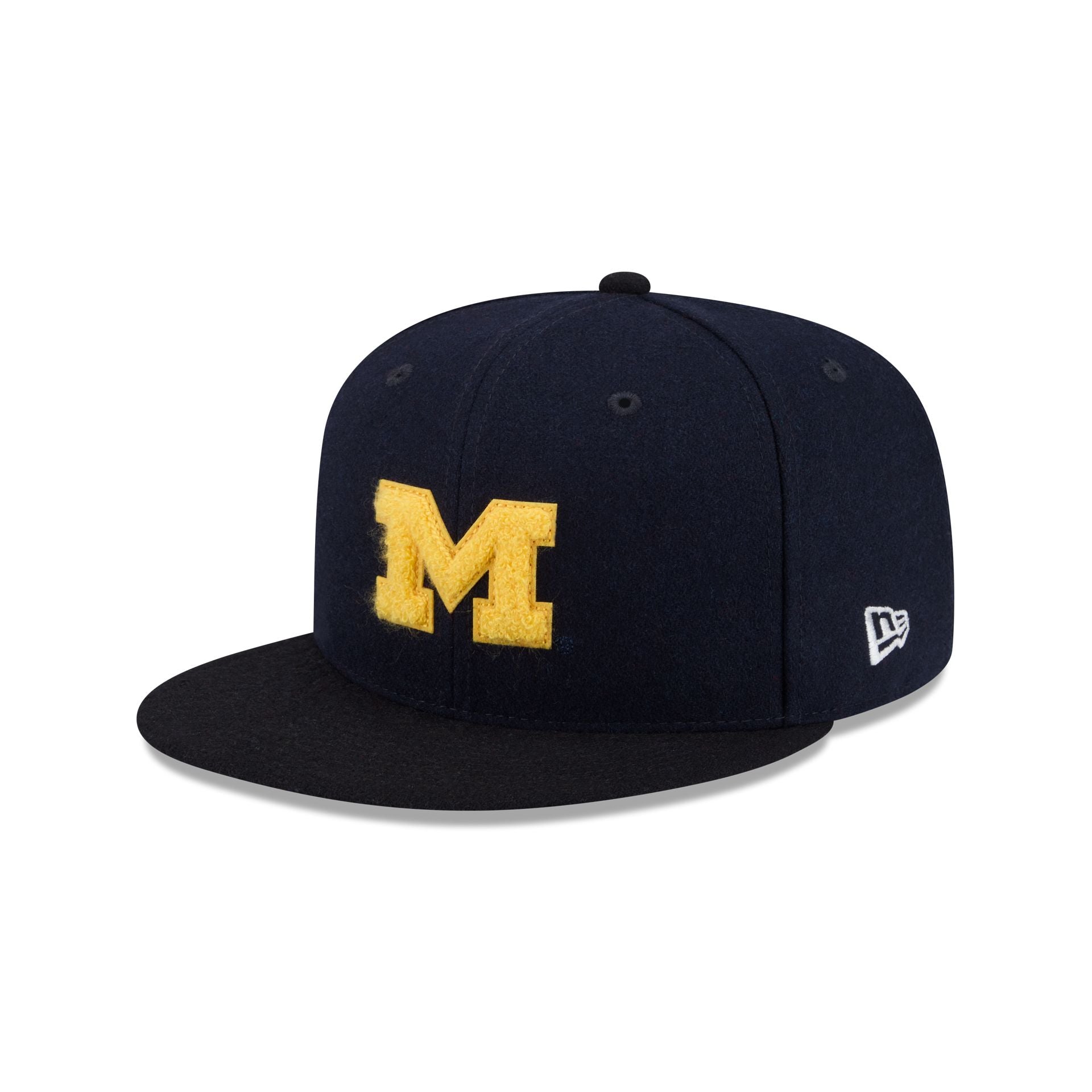 Michigan Wolverines Melton Wool 59FIFTY Fitted Hat