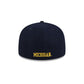 Michigan Wolverines Melton Wool 59FIFTY Fitted Hat