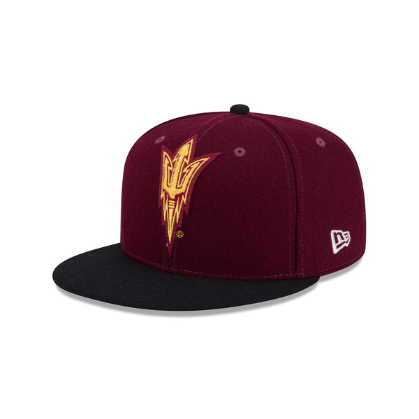 Arizona State Sun Devils Melton Wool 59FIFTY Fitted Hat – New Era Cap