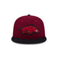 Arkansas Razorbacks Melton Wool 59FIFTY Fitted Hat