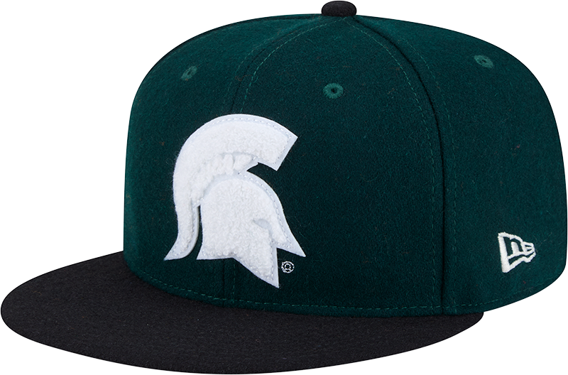 Michigan State Spartans Melton Wool 59FIFTY Fitted Hat