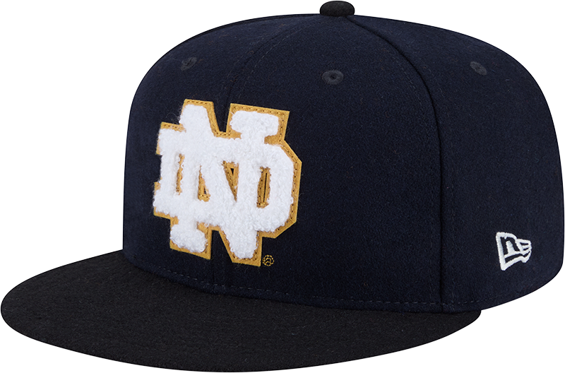 Notre Dame Fighting Irish Melton Wool 59FIFTY Fitted Hat