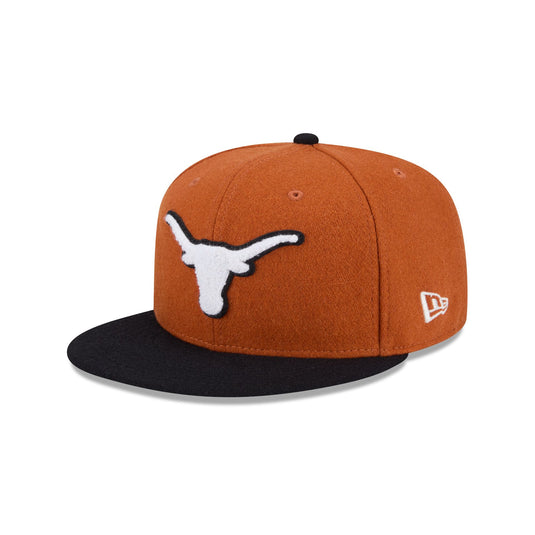 Texas Longhorns Melton Wool 59FIFTY Fitted Hat - New Era Cap