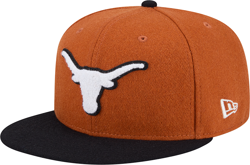 Texas Longhorns Melton Wool 59FIFTY Fitted Hat