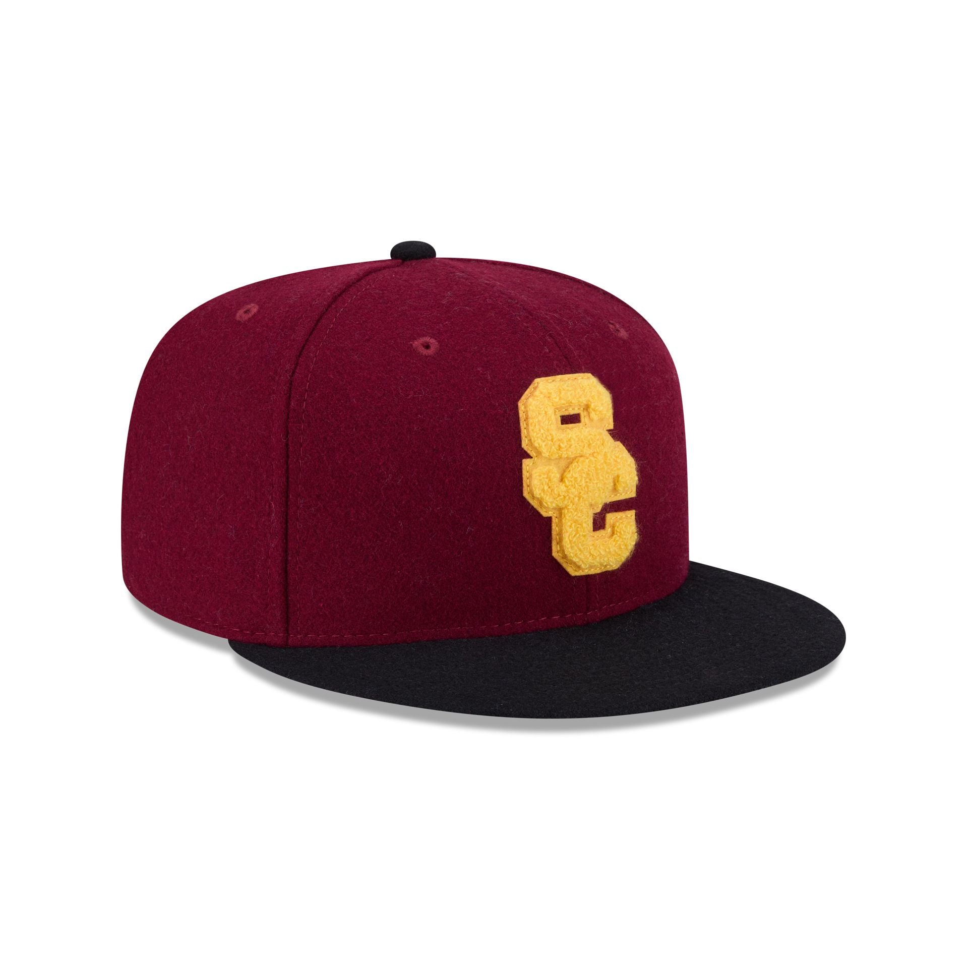 USC Trojans Melton Wool 59FIFTY Fitted Hat