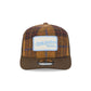 North Carolina Tar Heels Wool Plaid 9SEVENTY Trucker Hat