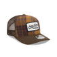 Notre Dame Fighting Irish Wool Plaid 9SEVENTY Trucker Hat
