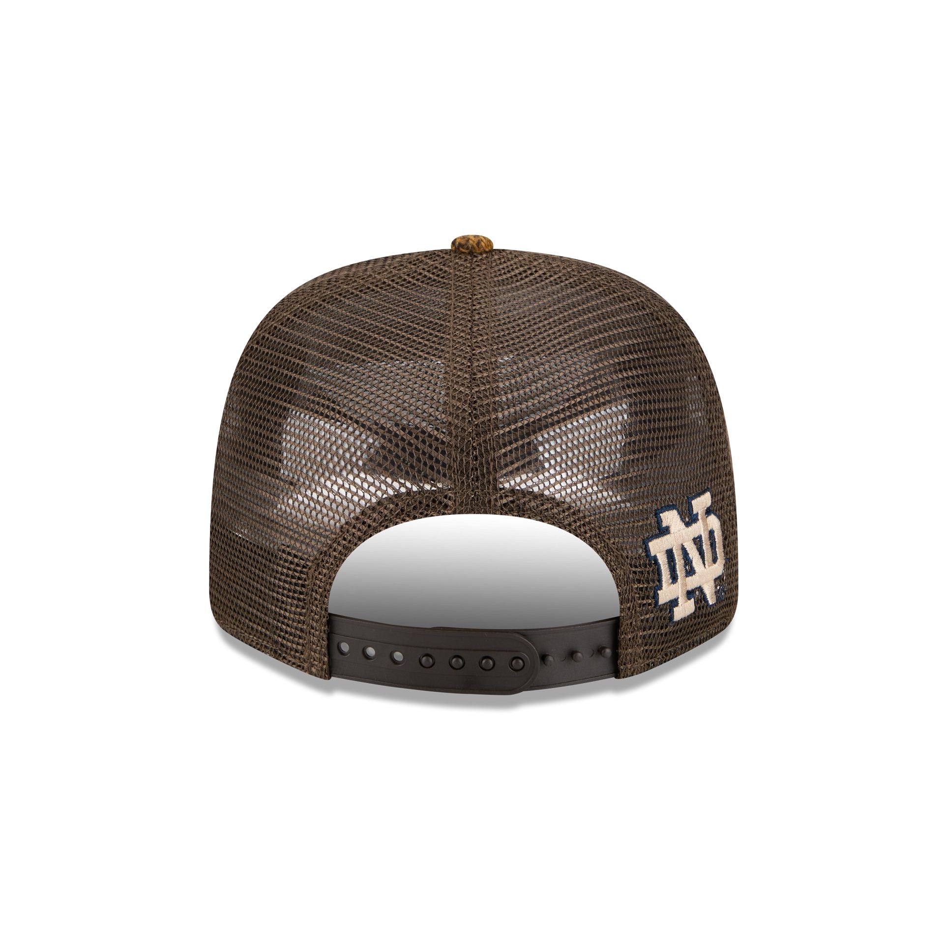 Notre Dame Fighting Irish Wool Plaid 9SEVENTY Trucker Hat