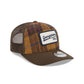 Georgetown Hoyas Wool Plaid 9SEVENTY Trucker Hat