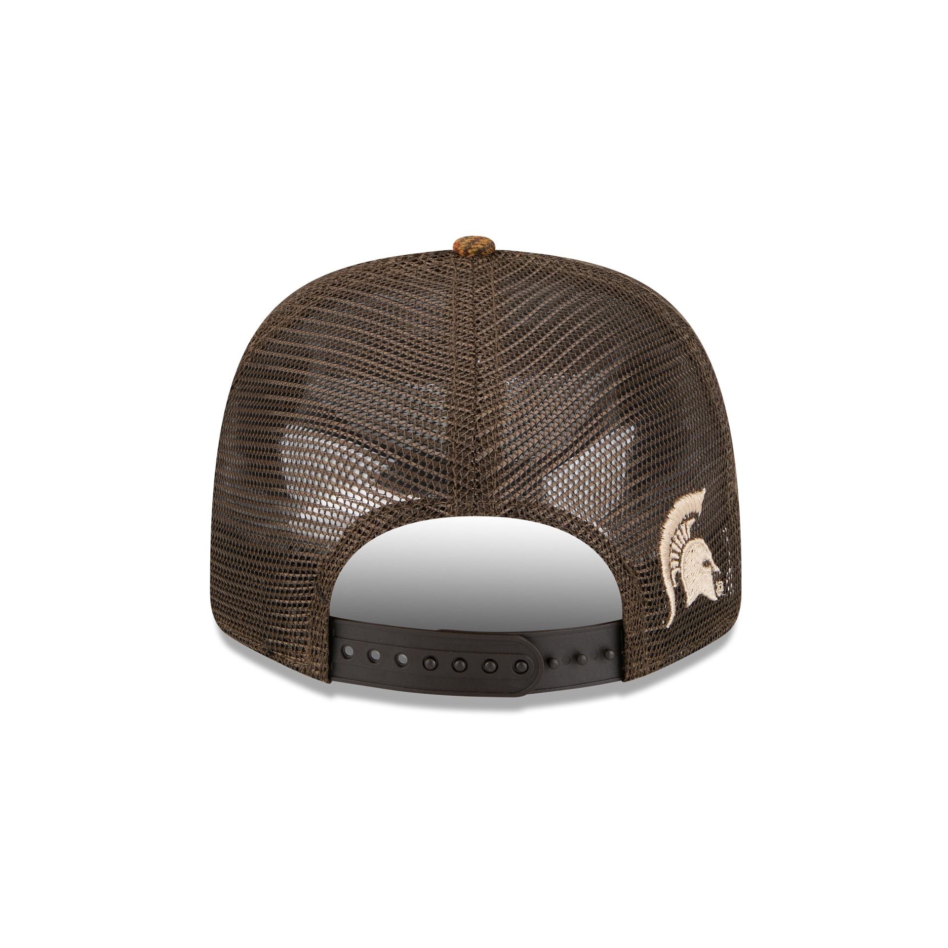 Michigan State Spartans Wool Plaid 9SEVENTY Trucker Hat