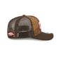 Arkansas Razorbacks Wool Plaid 9SEVENTY Trucker Hat