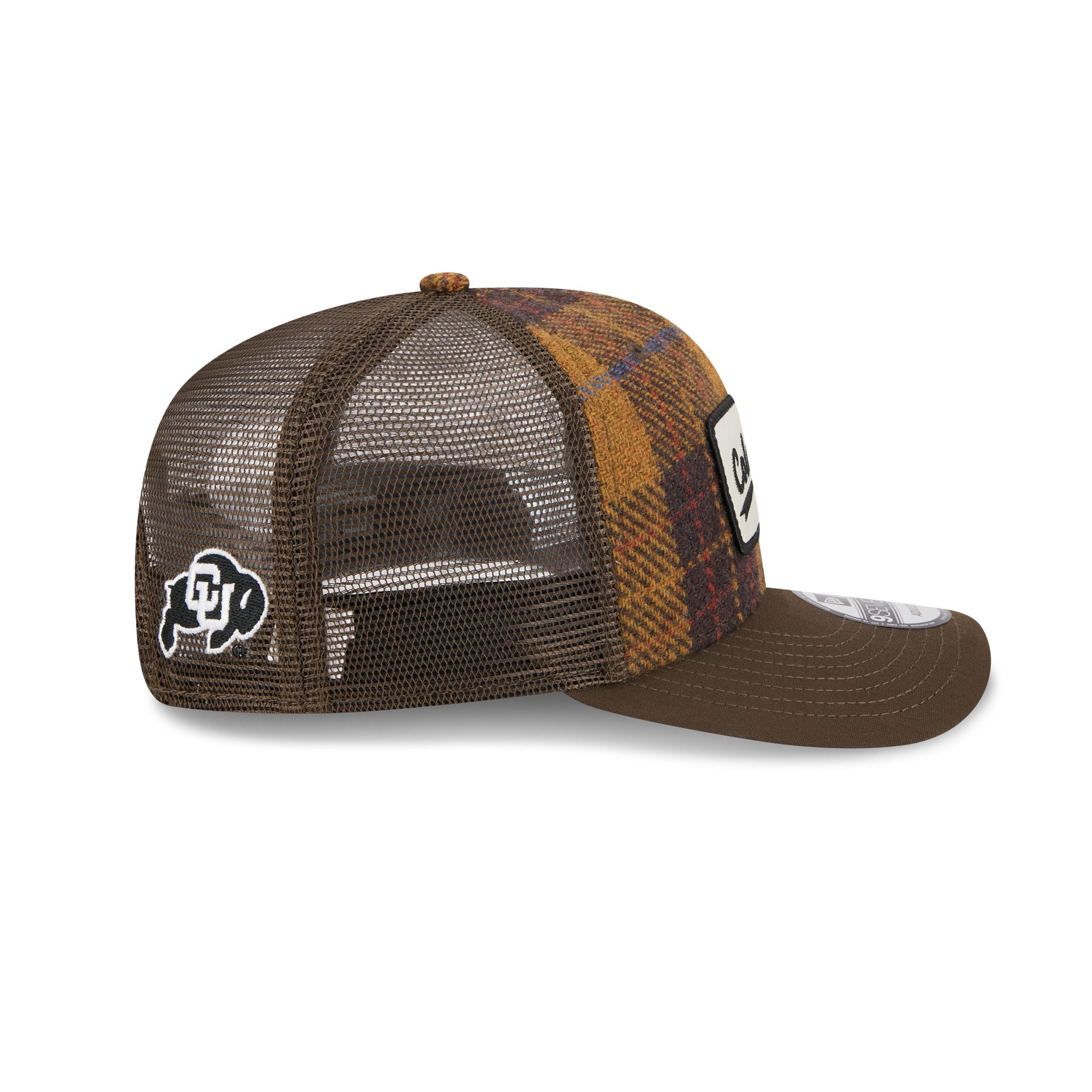 Colorado Buffaloes Wool Plaid 9SEVENTY Trucker Hat – New Era Cap