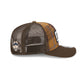 Connecticut Huskies Wool Plaid 9SEVENTY Trucker Hat