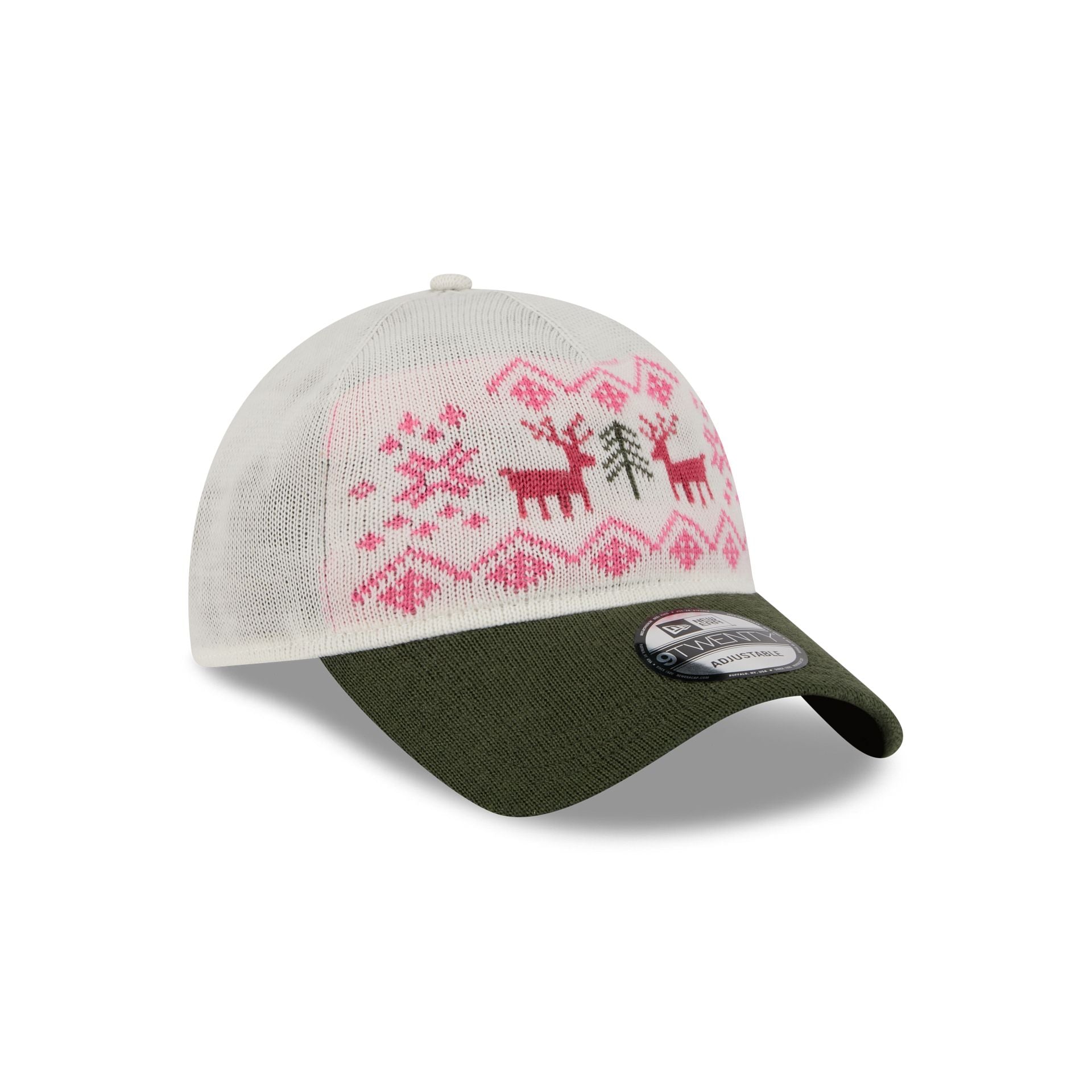 New Era Cap Reindeer Knit 9TWENTY Adjustable Hat