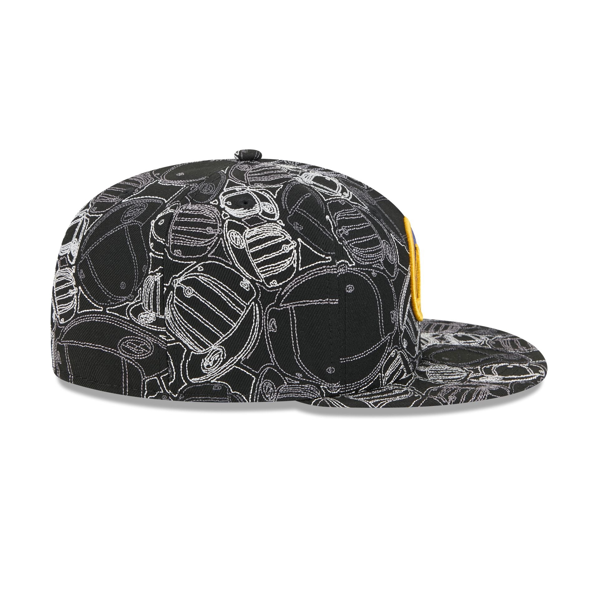 Golden State Warriors Cap Scramble 59FIFTY Fitted Hat – New Era Cap