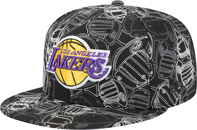 Los Angeles Lakers Cap Scramble 59FIFTY Fitted Hat