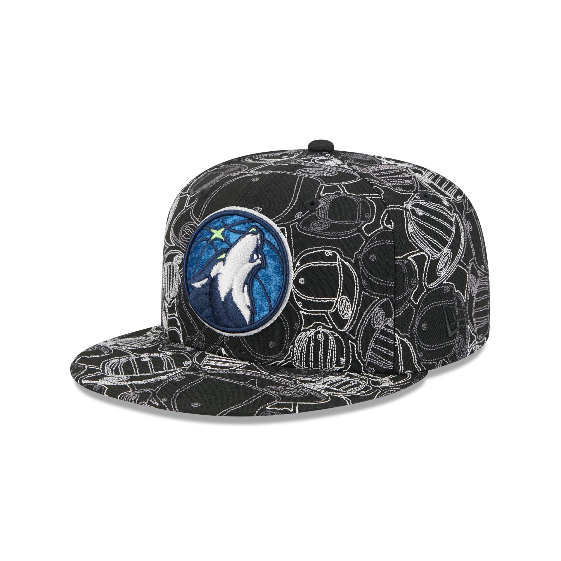 Minnesota Timberwolves Cap Scramble 59FIFTY Fitted Hat – New Era Cap
