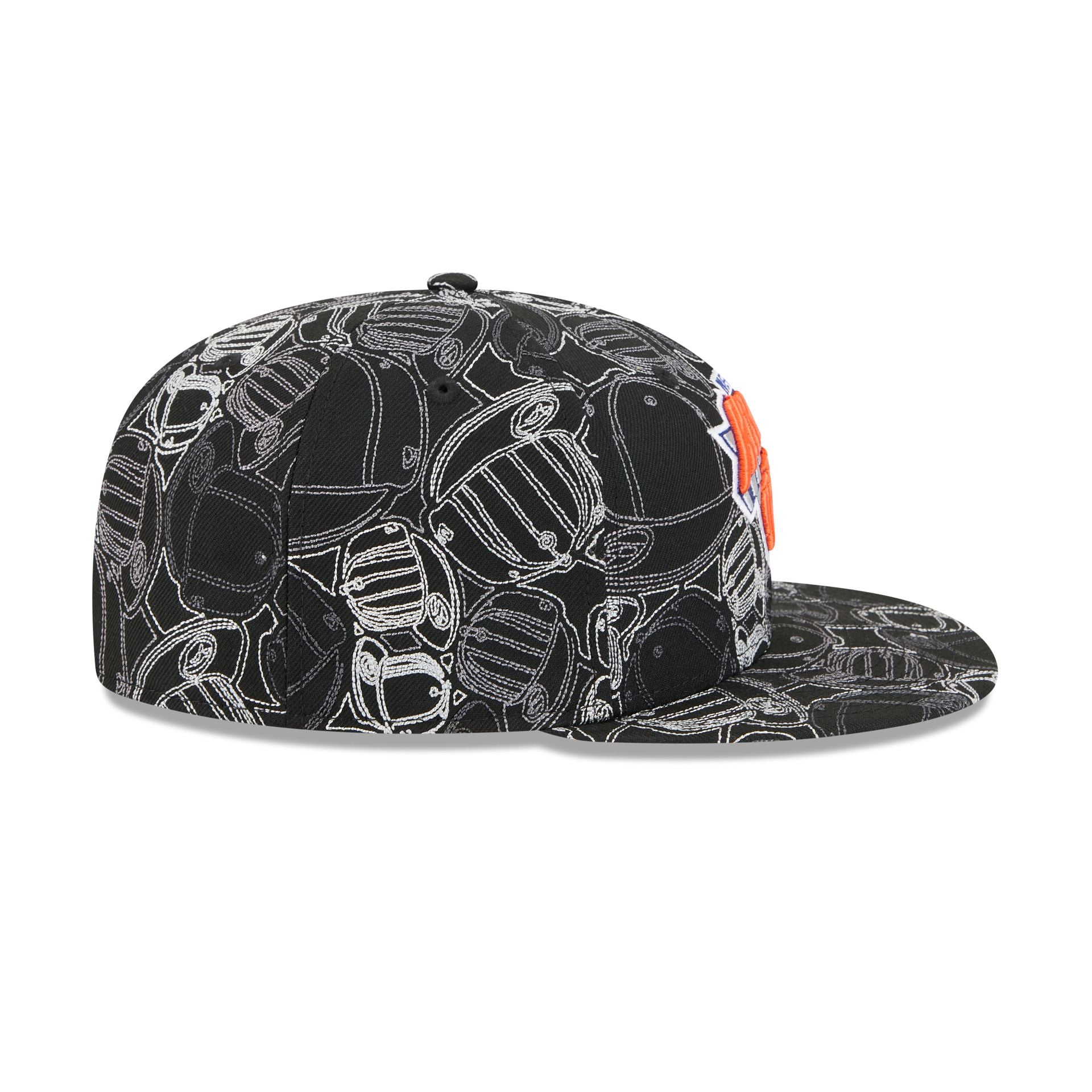 New York Knicks Cap Scramble 59FIFTY Fitted Hat – New Era Cap