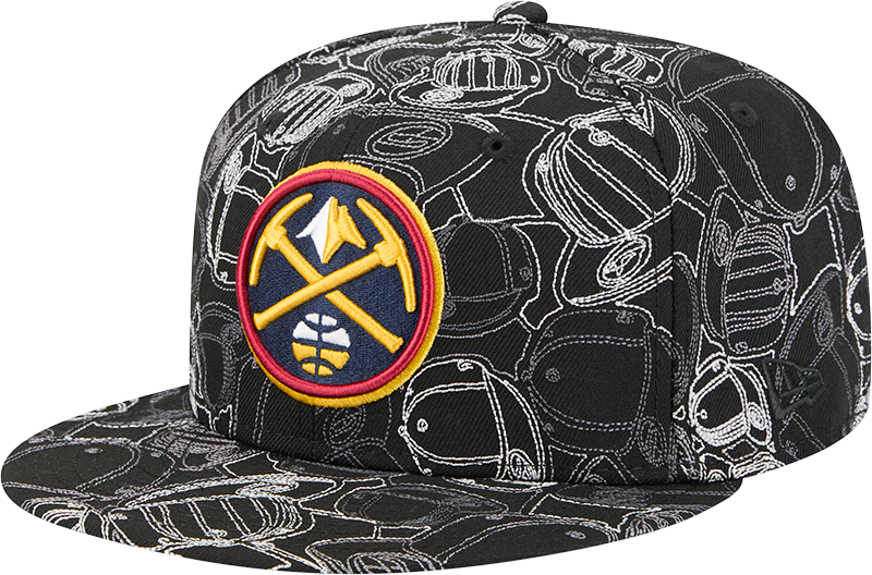 Denver Nuggets Cap Scramble 59FIFTY Fitted Hat