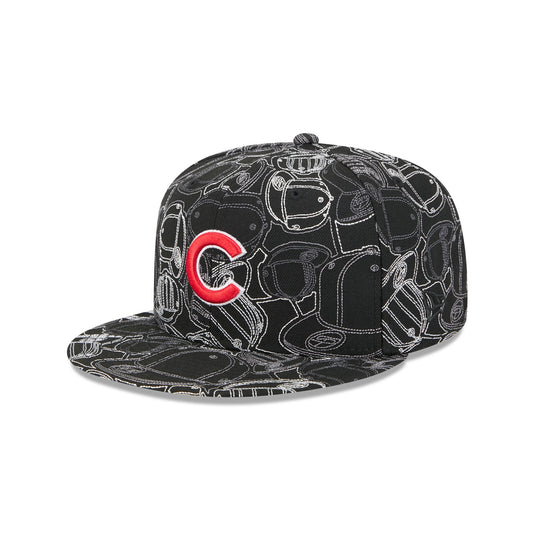 Chicago Cubs Cap Scramble 59FIFTY Fitted Hat - New Era Cap