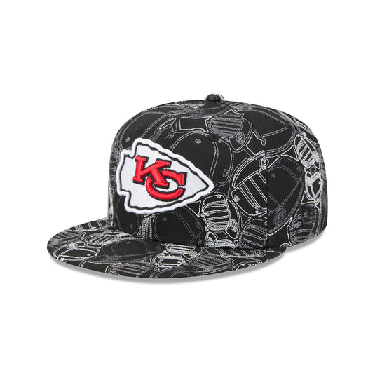 Kansas City Chiefs Cap Scramble 59FIFTY Fitted Hat - New Era Cap