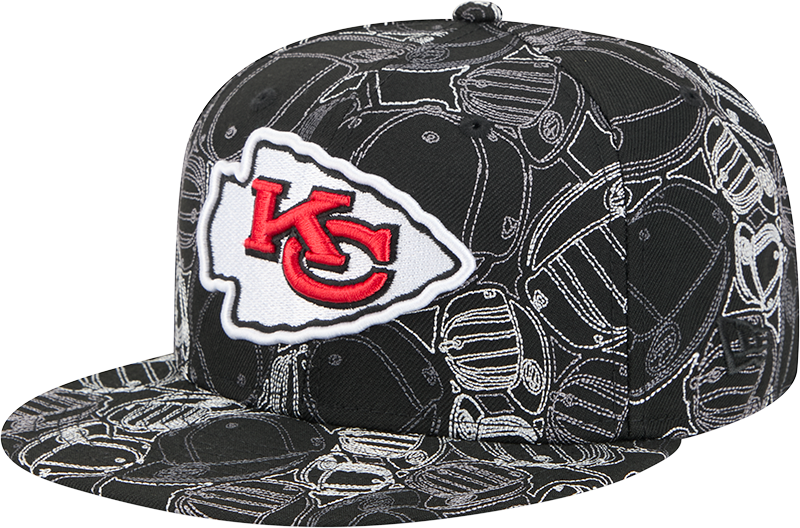 Kansas City Chiefs Cap Scramble 59FIFTY Fitted Hat