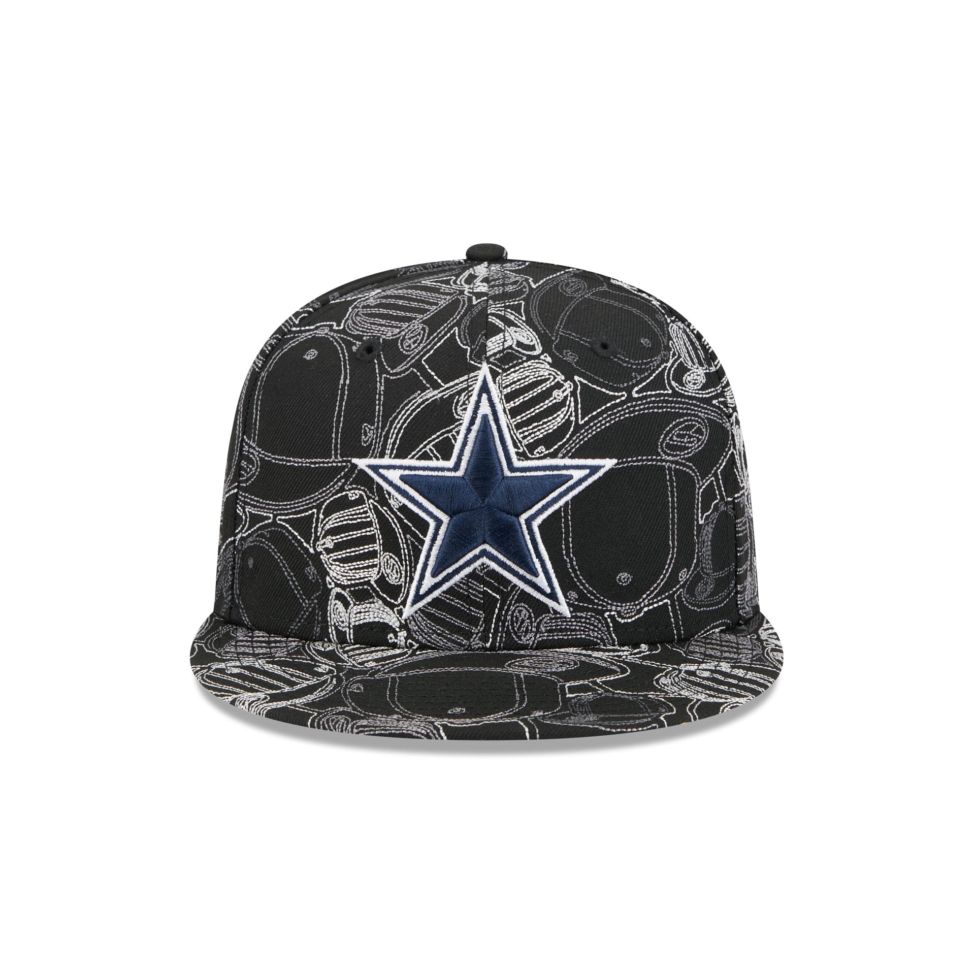 Dallas Cowboys Cap Scramble 59FIFTY Fitted Hat – New Era Cap