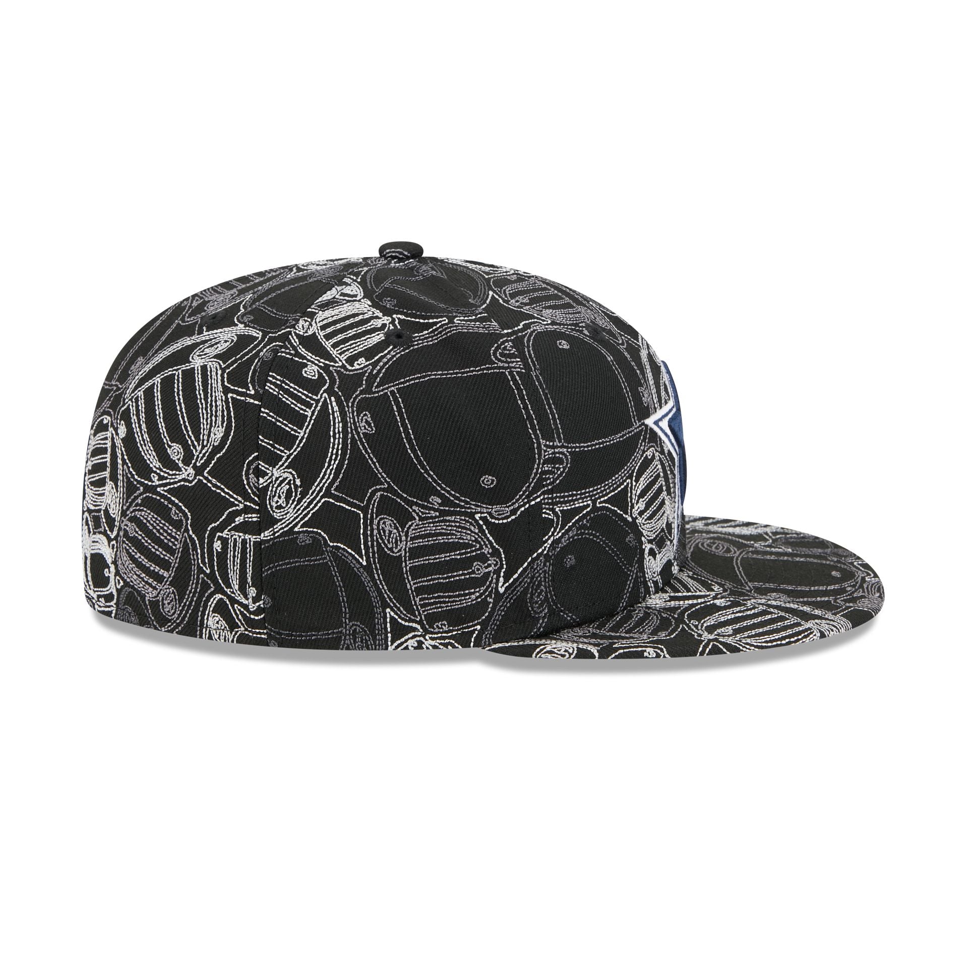 Dallas Cowboys Cap Scramble 59FIFTY Fitted Hat