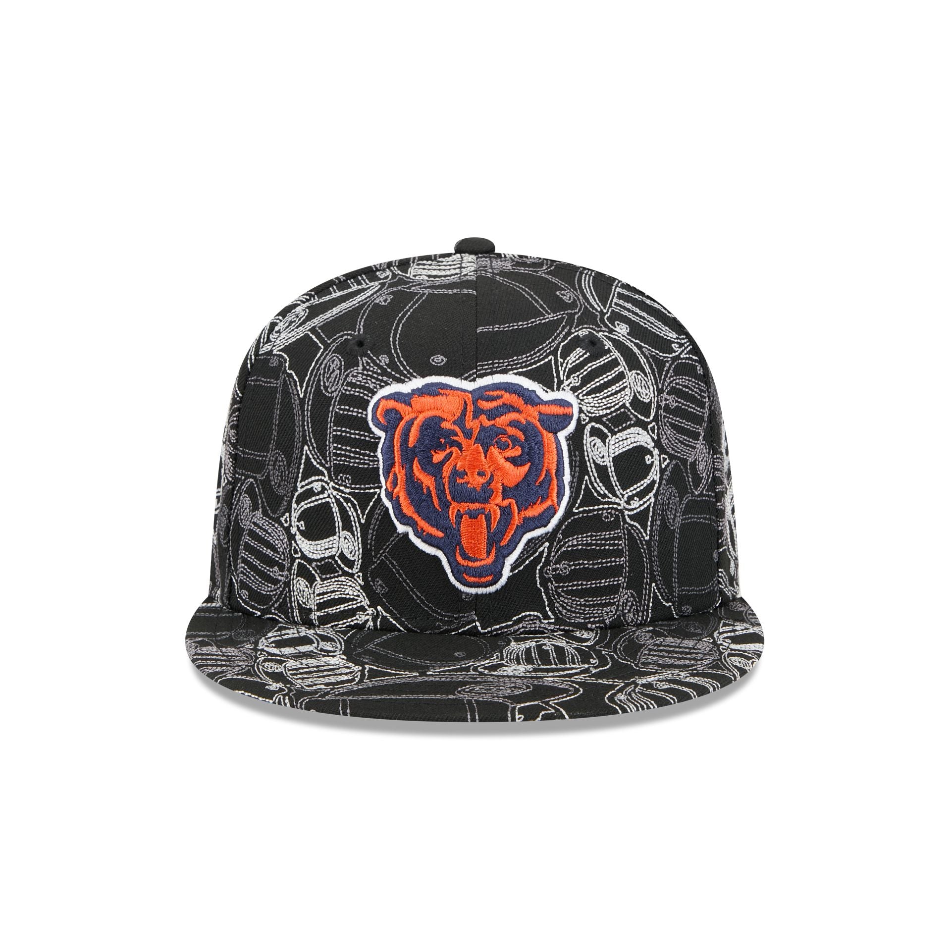 Chicago Bears Cap Scramble 59FIFTY Fitted Hat