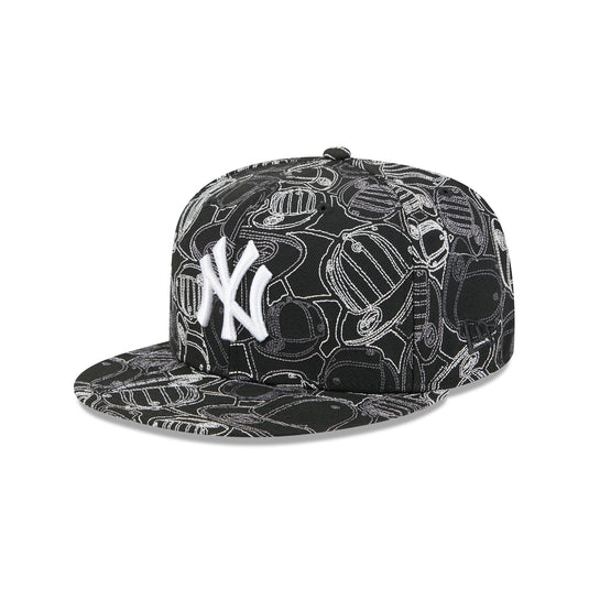 New York Yankees Cap Scramble 59FIFTY Fitted Hat - New Era Cap