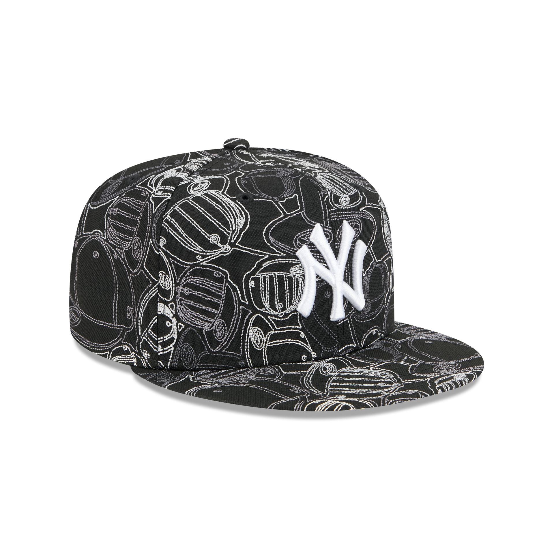 New York Yankees Cap Scramble 59FIFTY Fitted Hat – New Era Cap
