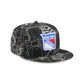 New York Rangers Cap Scramble 59FIFTY Fitted Hat