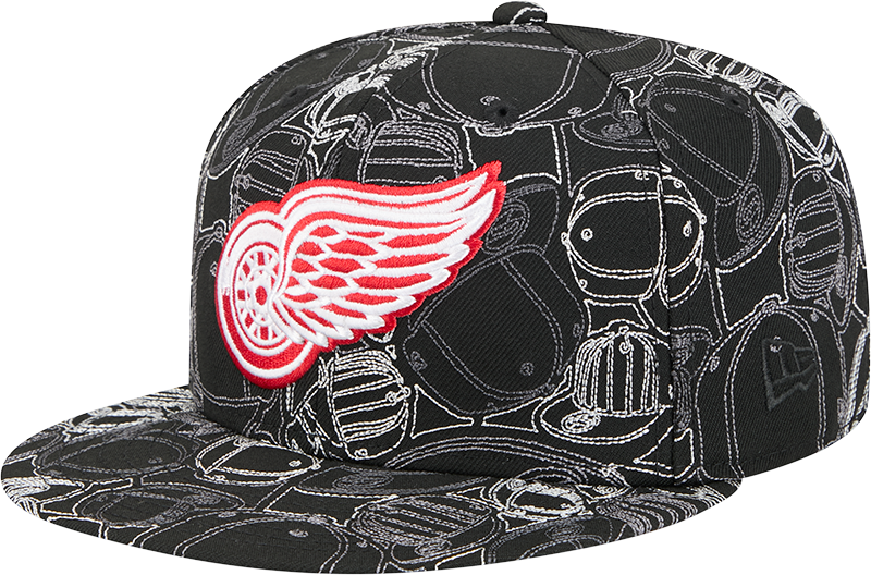 Detroit Red Wings Cap Scramble 59FIFTY Fitted Hat