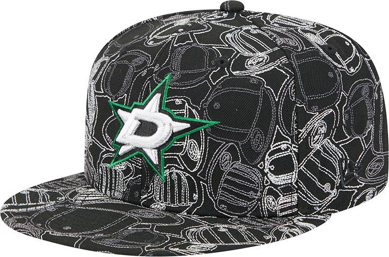 Dallas Stars Cap Scramble 59FIFTY Fitted Hat