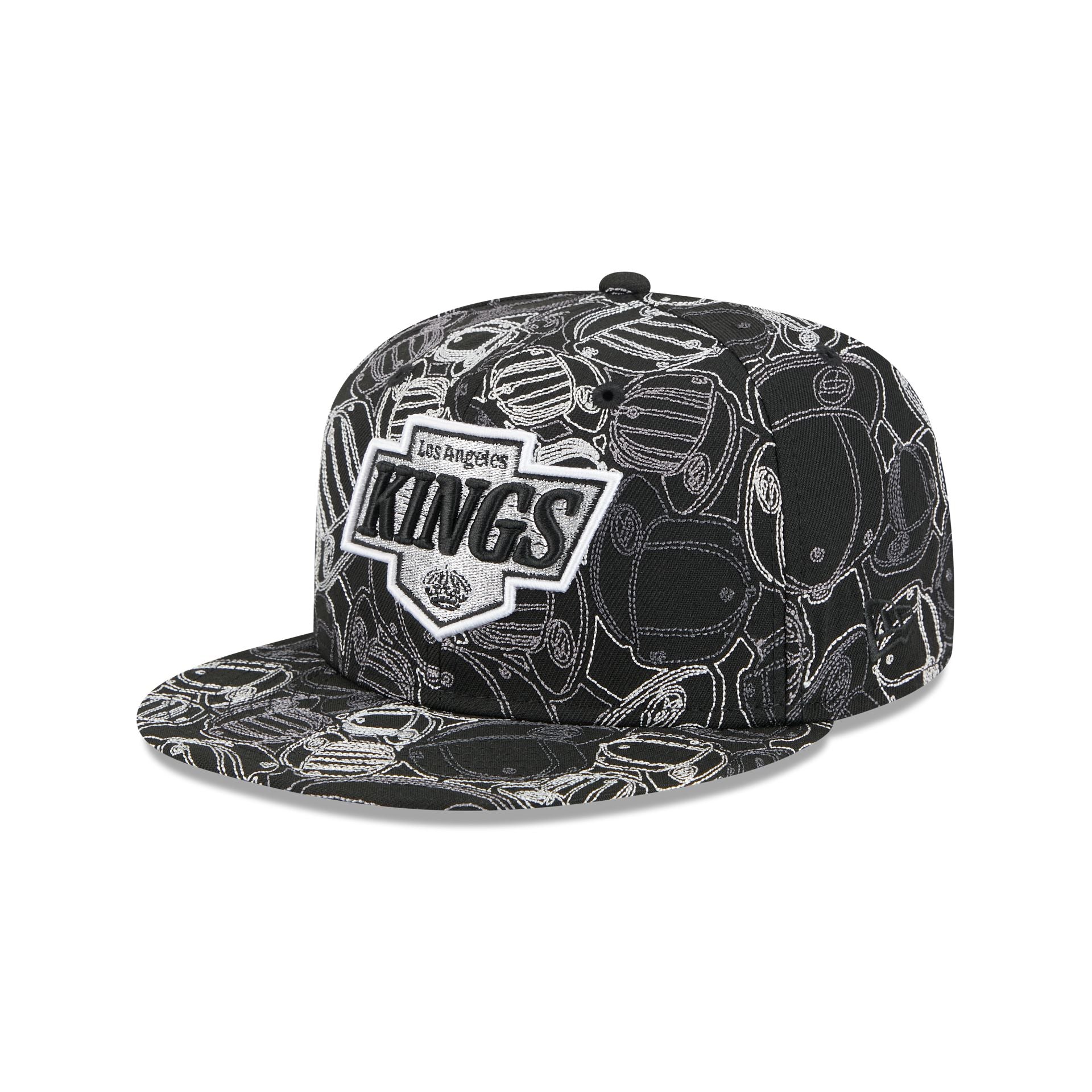 Los Angeles Kings Cap Scramble 59FIFTY Fitted Hat