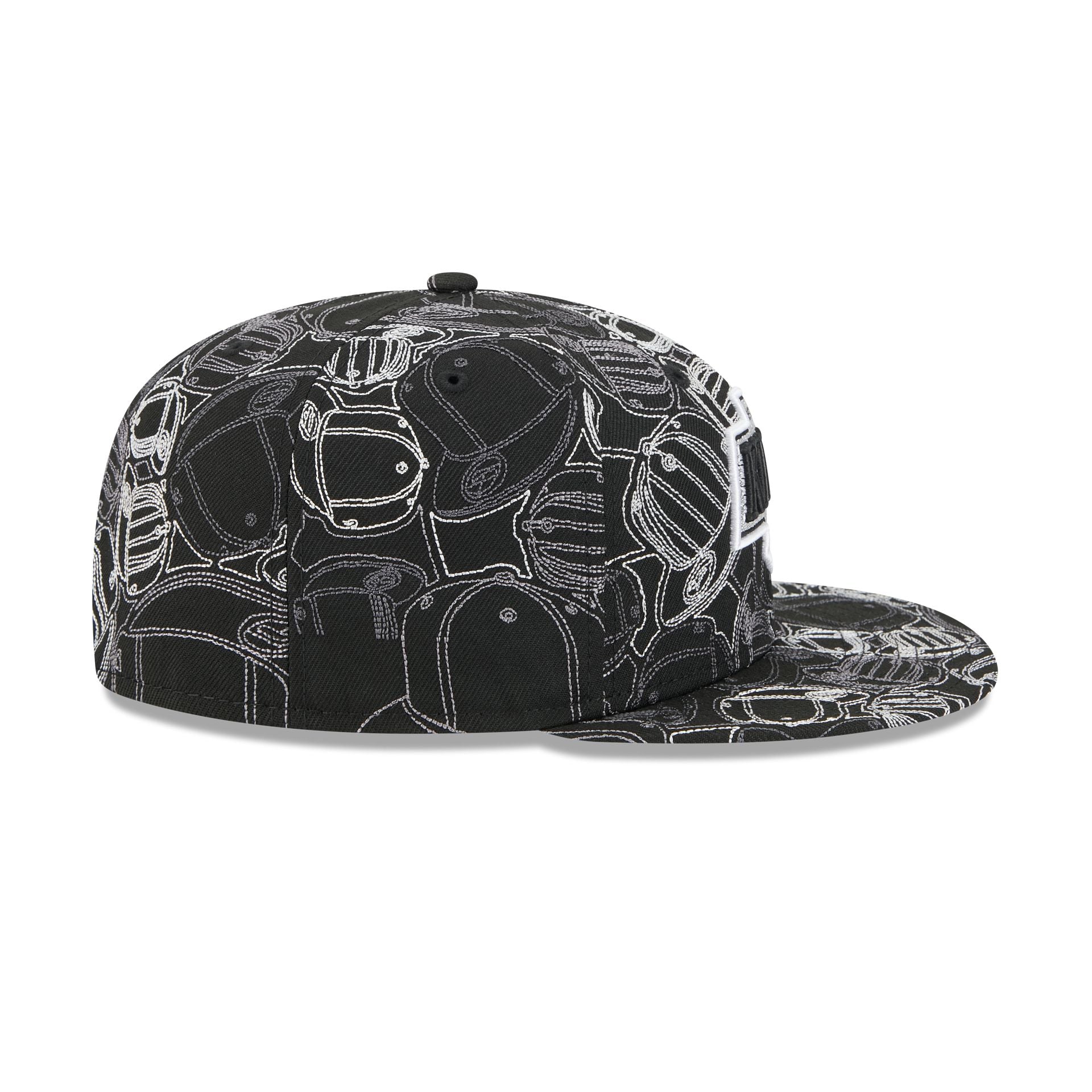 Los Angeles Kings Cap Scramble 59FIFTY Fitted Hat