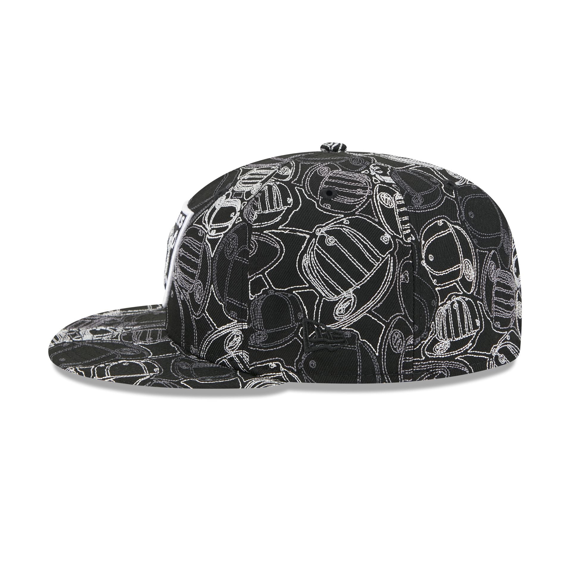 Las Vegas Raiders Cap Scramble 59FIFTY Fitted Hat