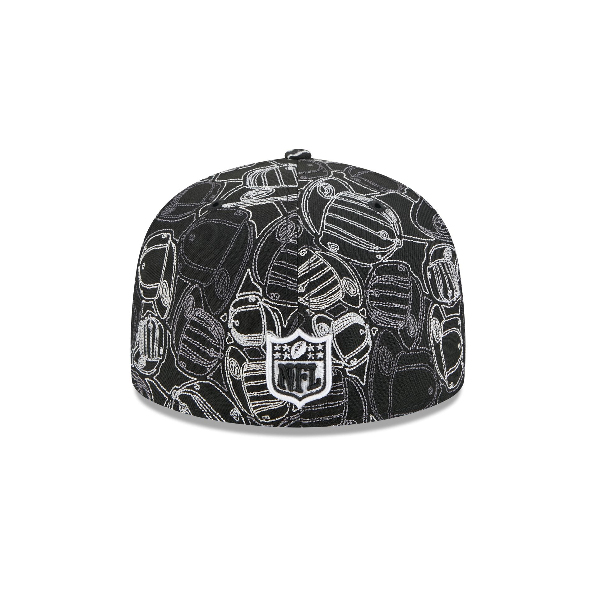 Las Vegas Raiders Cap Scramble 59FIFTY Fitted Hat