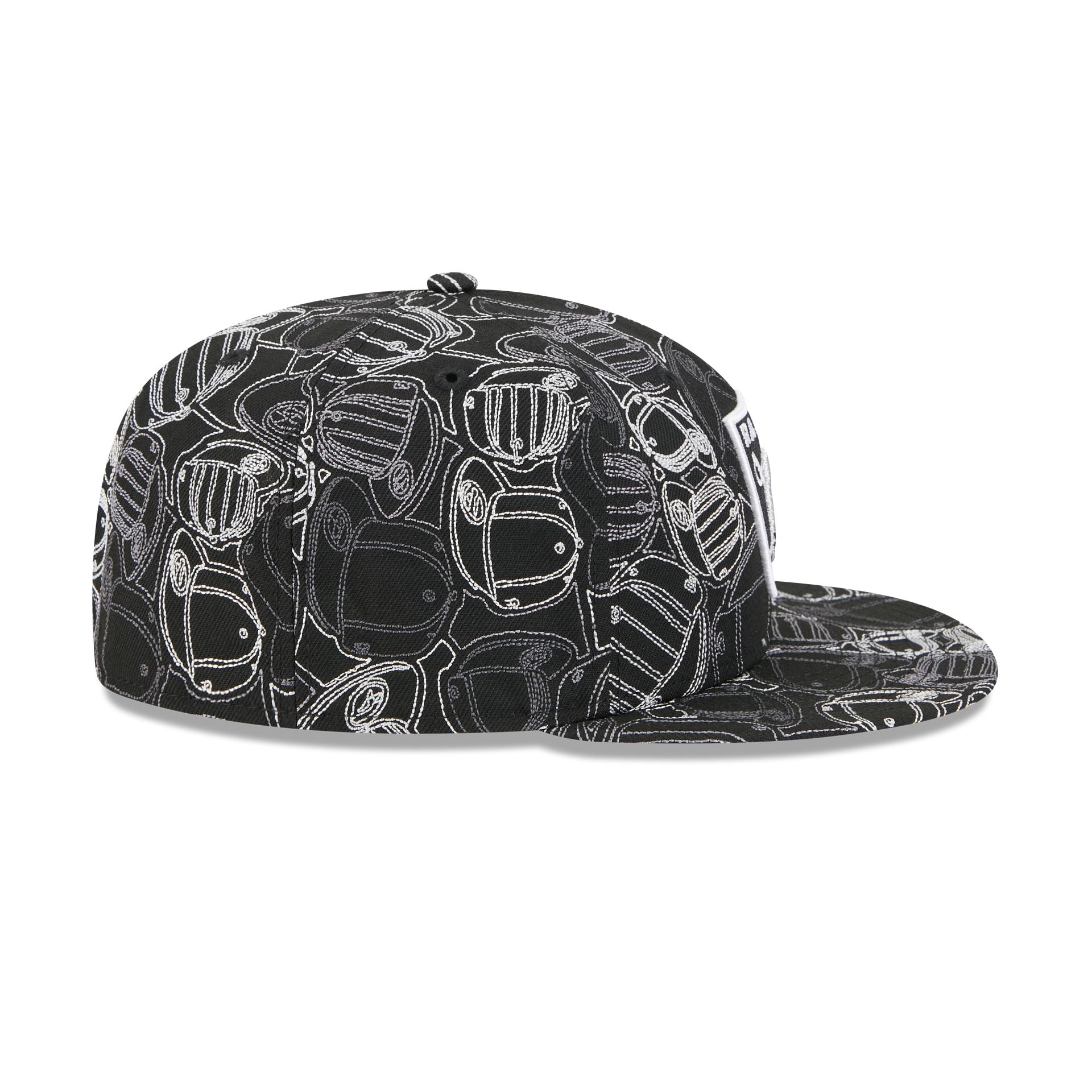 Las Vegas Raiders Cap Scramble 59FIFTY Fitted Hat