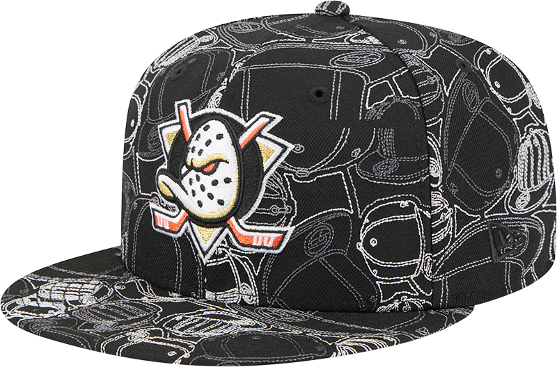 Anaheim Ducks Cap Scramble 59FIFTY Fitted Hat