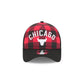 Chicago Bulls Evergreen Check 9FORTY A-Frame Trucker Hat